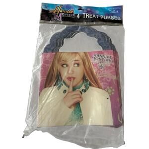 Hannah Montana Packet Of 4 Treat Purses Party Favors Hallmark New In Package